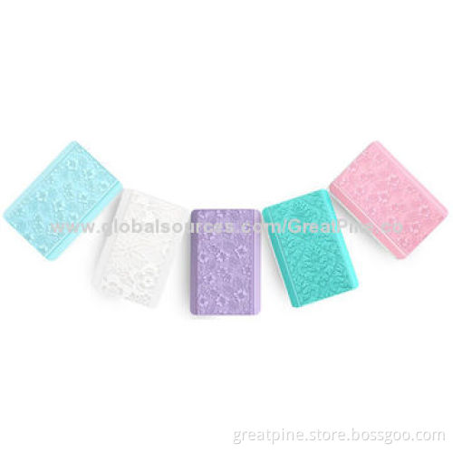 3D embossement printing effect power bank, capacity 6,600/7,800mAh option